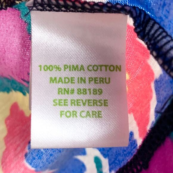 Lilly Pulitzer Womens Gretchen Multicolor Chevron 100% Cotton Dress Size Small - Picture 6 of 10